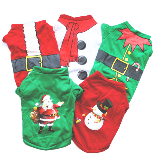 Dog Christmas Sweater Pet Apparel