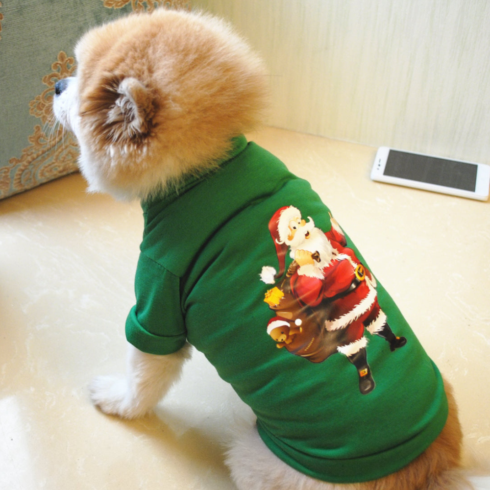 Dog Christmas Sweater Pet Apparel