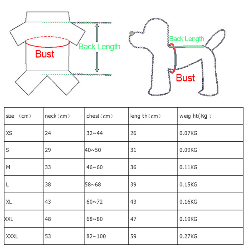 1 Sets of Hod Health & Home 1 Sets Of Dog Pet Polar Fleece Jacket Vest Warm Clothes Jumper Winter Coat Clothing Xs Xxl