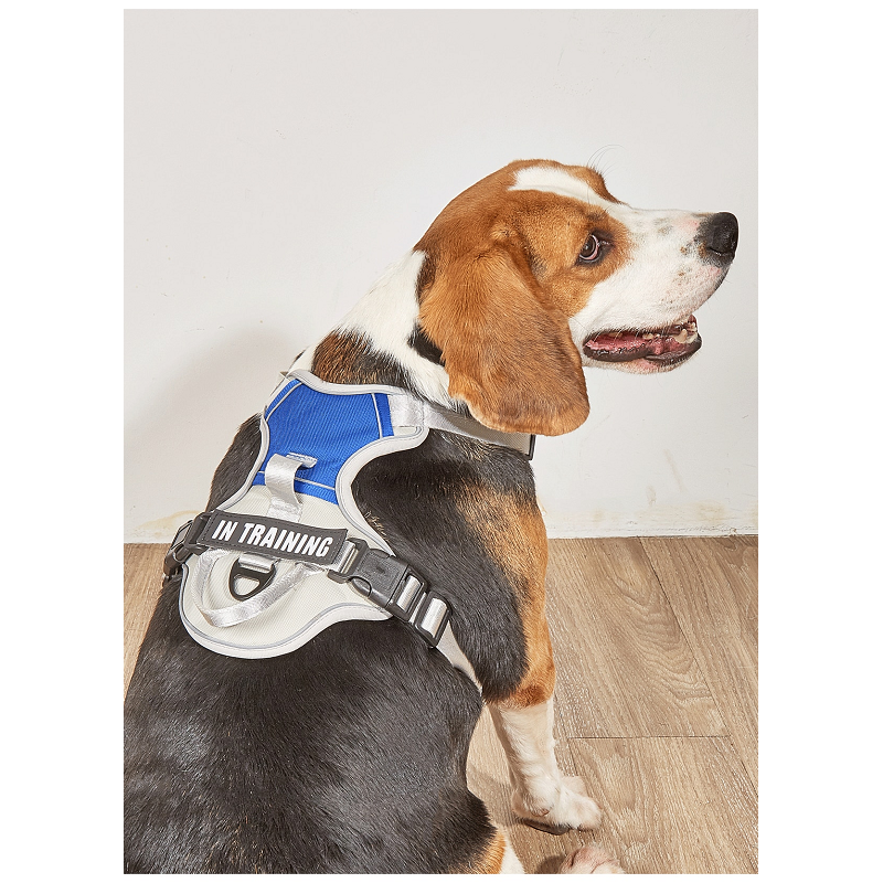 Dog Harness No Pull Outdoor Walking Breathable Reflective Small