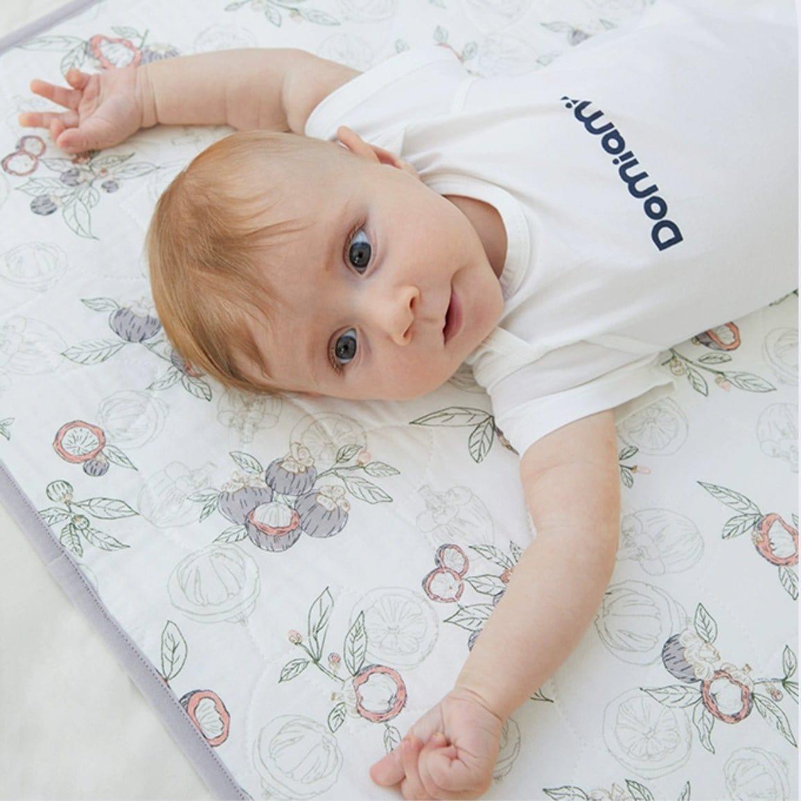 Domiamia Nappy Changing Mat Mangosteen Soft Waterproof Portable Little One Care Essential