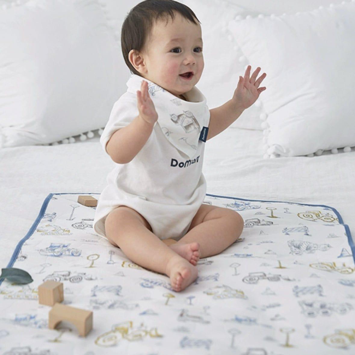 Domiamia Nappy Changing Mat Mangosteen Soft Waterproof Portable Little One Care Essential