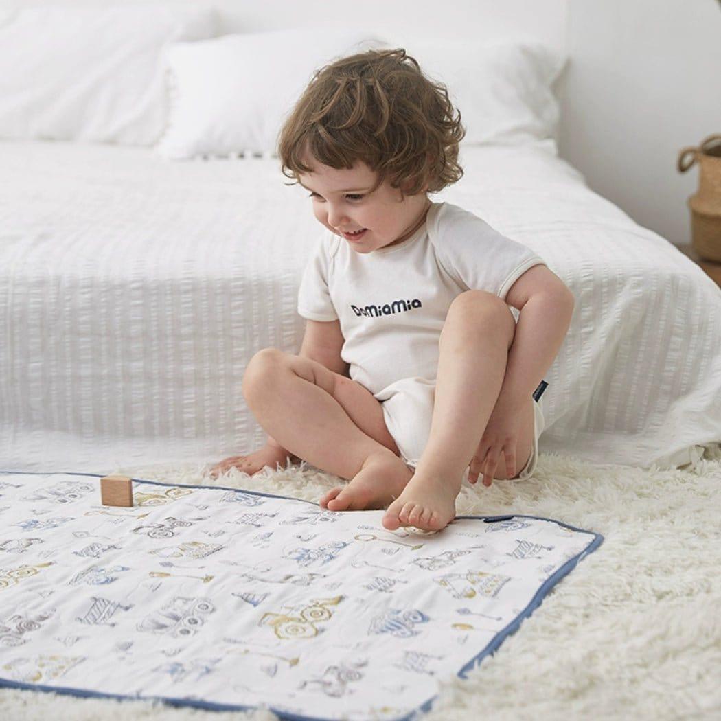 Domiamia Nappy Changing Mat Mangosteen Soft Waterproof Portable Little One Care Essential