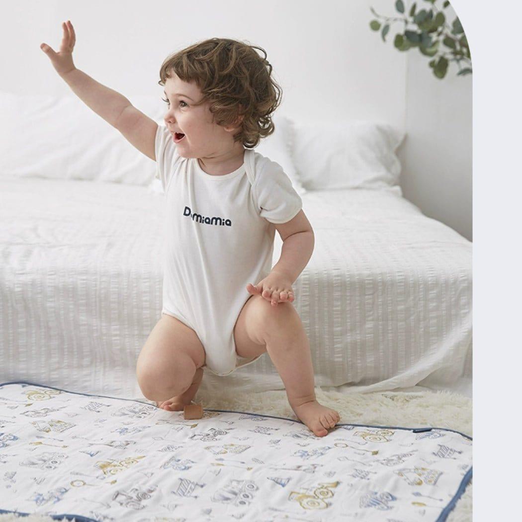 Domiamia Nappy Changing Mat Mangosteen Soft Waterproof Portable Little One Care Essential