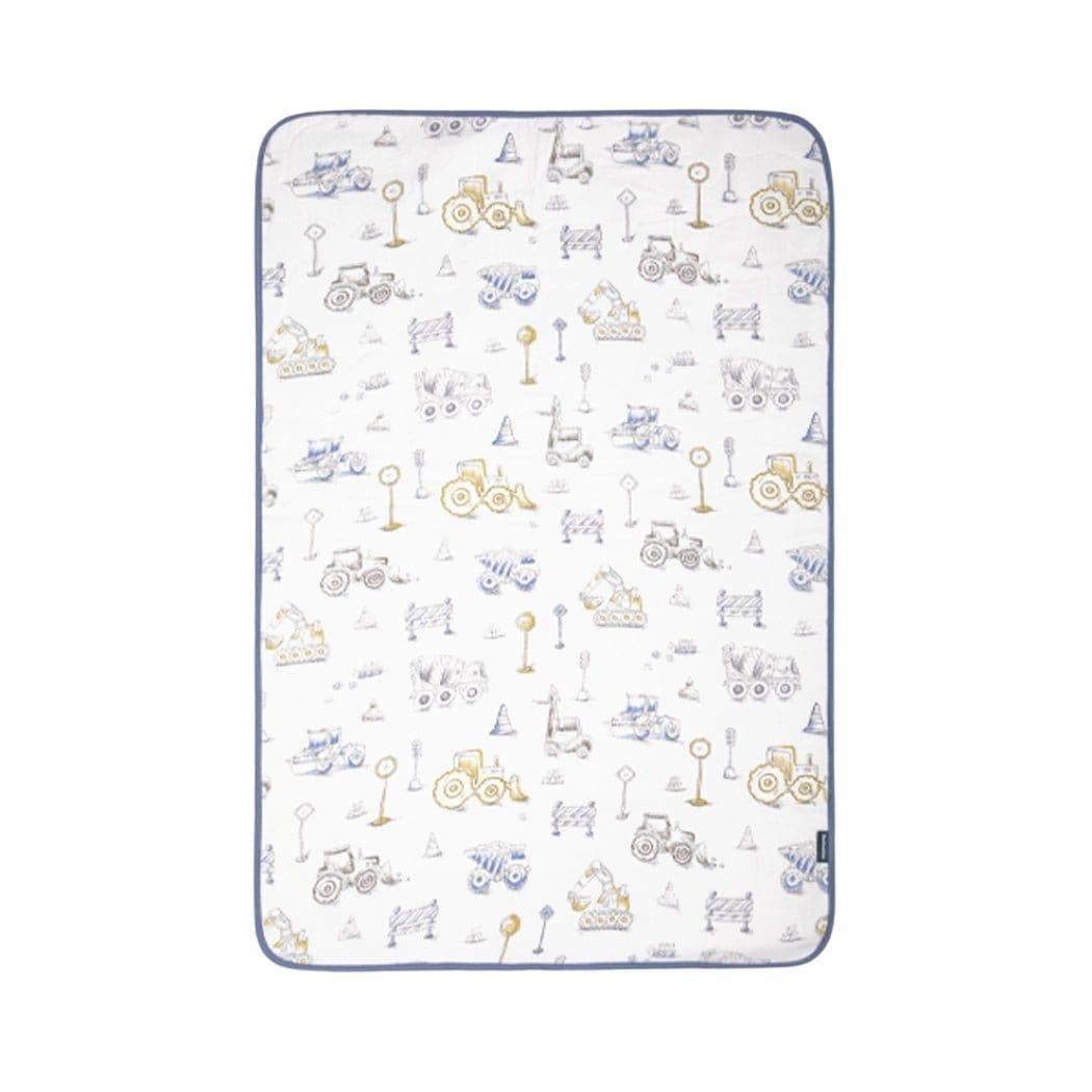 Domiamia Nappy Changing Mat Mangosteen Soft Waterproof Portable Little One Care Essential