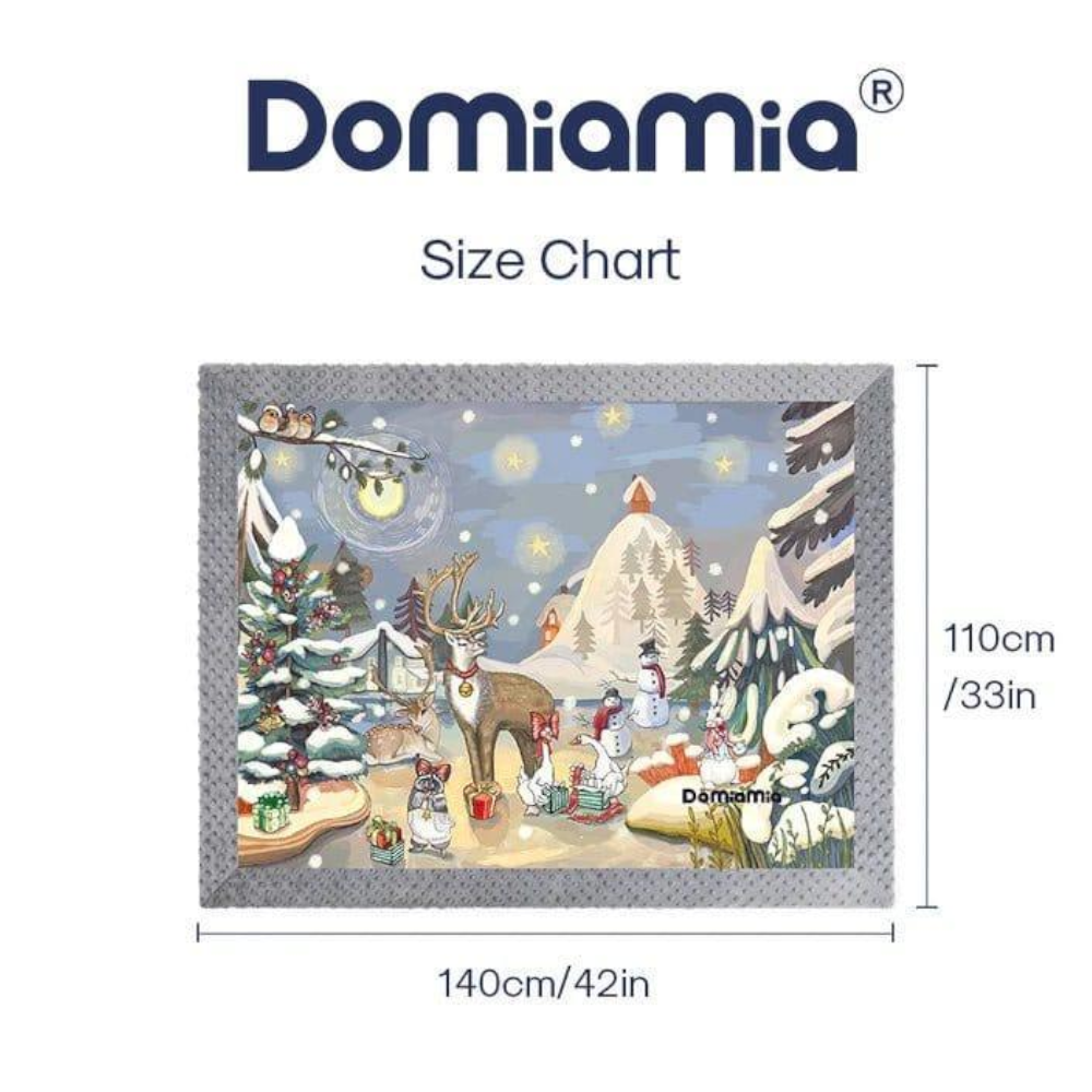 Domimia Thick Padded Minky Dot Cotton Kids Blanket 2.5Tog-Limited Edition
