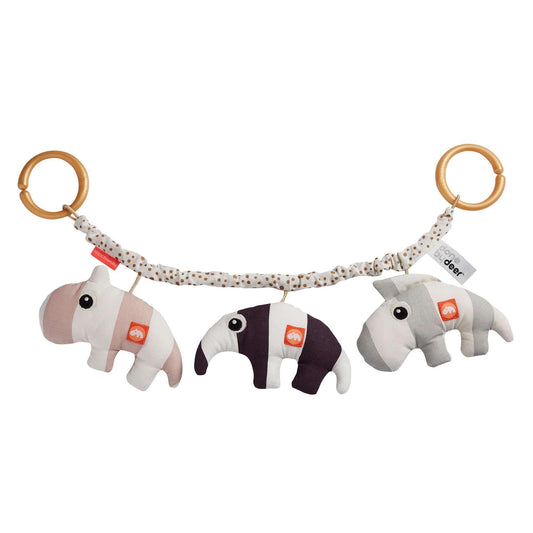 Done By Deer Pram Toy Friends Powder Pink