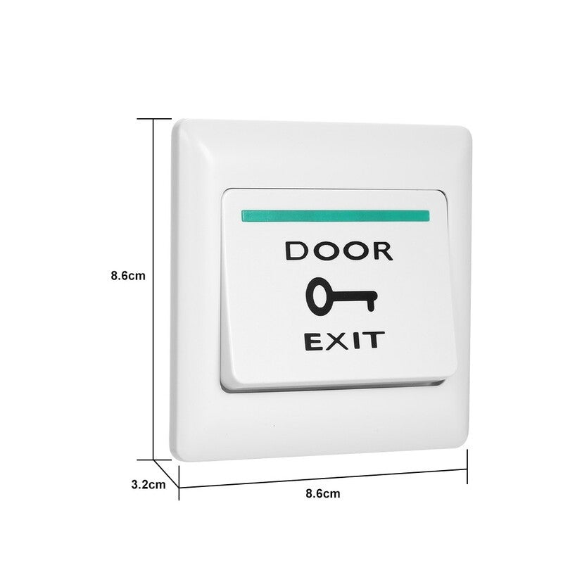 Door Exit Button Release Push Switch For Electronic Lock