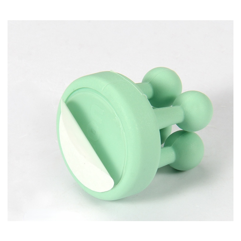 Shower Shaver Toothbrush Holder Self Adhesive Silicone Wall Mounted Waterproof Hook