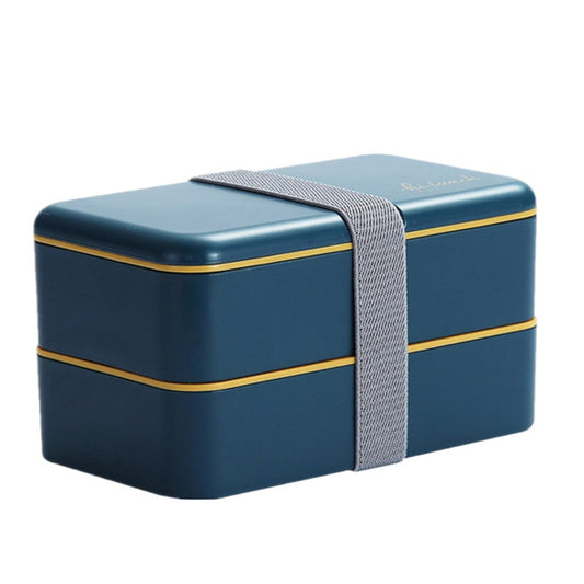 Double Layer Separated Bento Box Portable Microwave Food Lunchbox