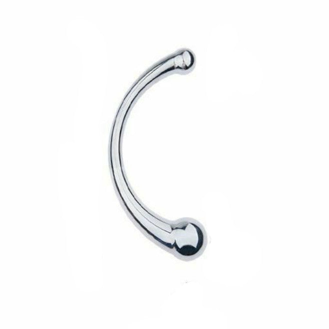 Double Ended Stainless Steel Butt Plug Dildo Metal Anal Bead Balls