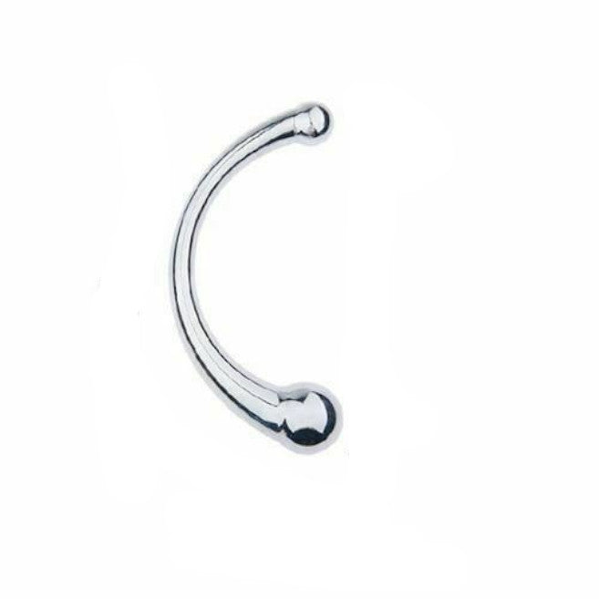 Double Ended Stainless Steel Butt Plug Dildo Metal Anal Bead Balls