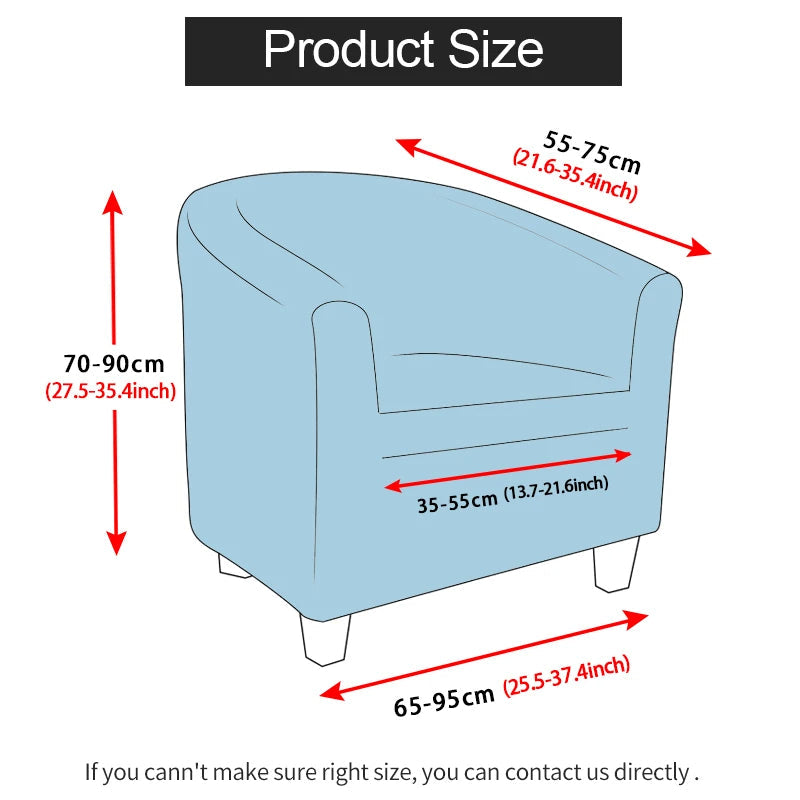 Sofa Cover Multicolor Diamond Print Dust Proof Chair Tub Slipcover Decor