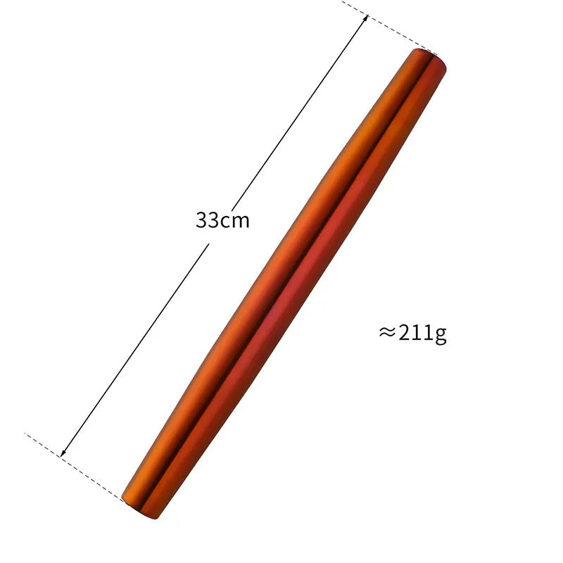 Stainless Steel Rolling Pin For Restaurant Kitchenware And Baking Accessories