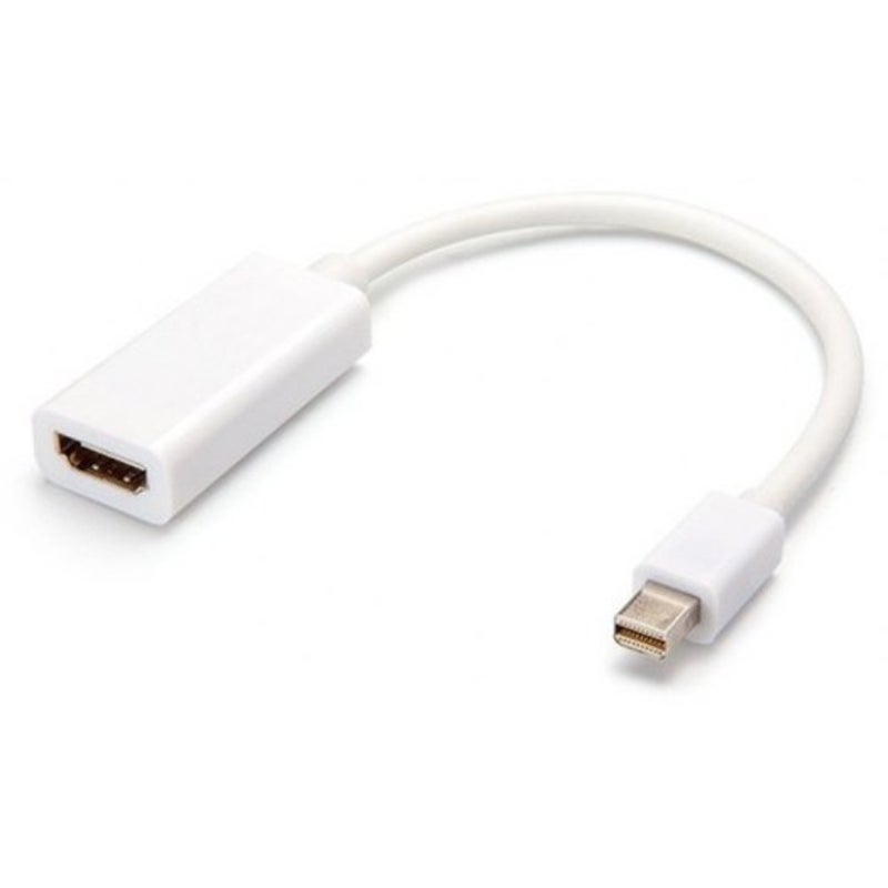 Dp Thunderbolt Converter For Macbook Mini Imac Projector White