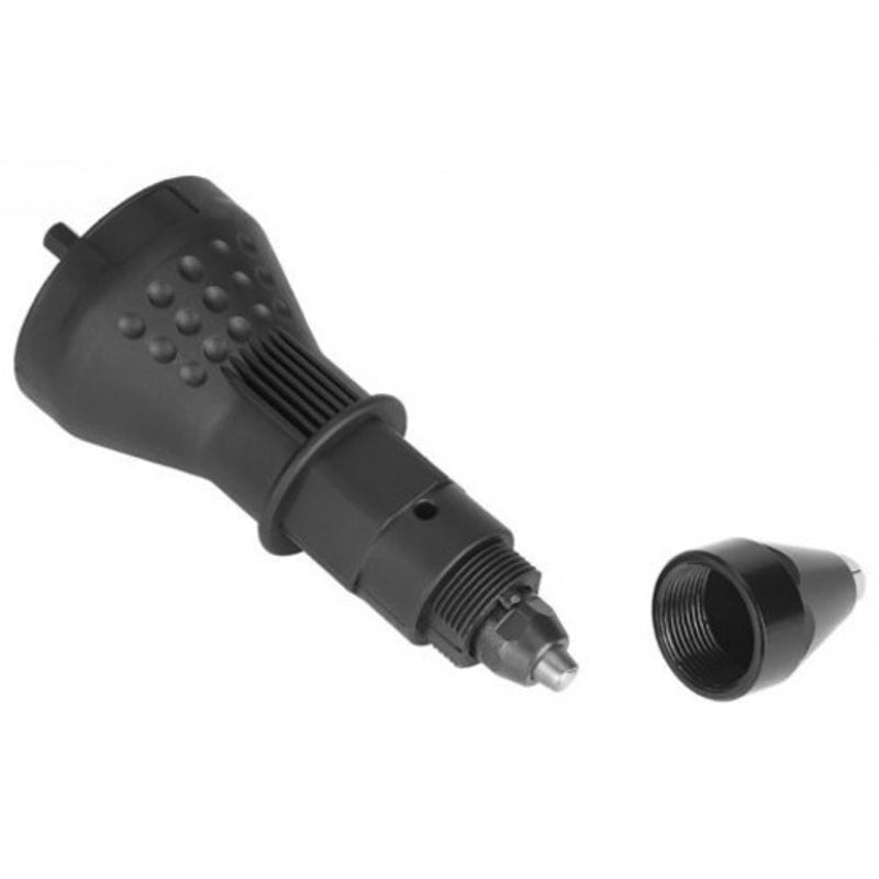 Drill Adapter Electric Riveter Gun Head Black