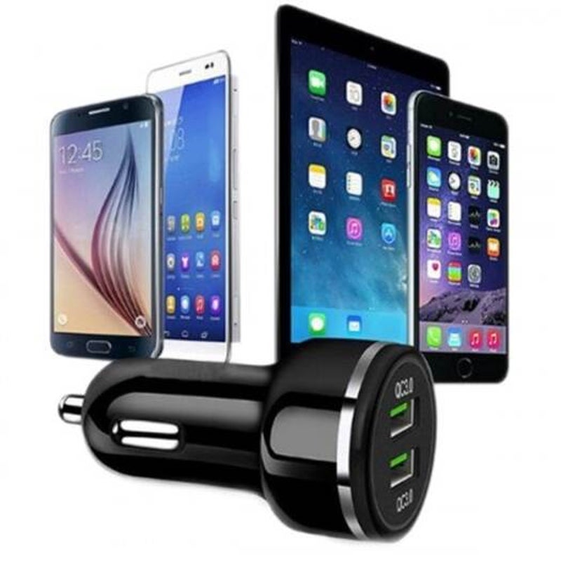 Dual Fast Usb Black