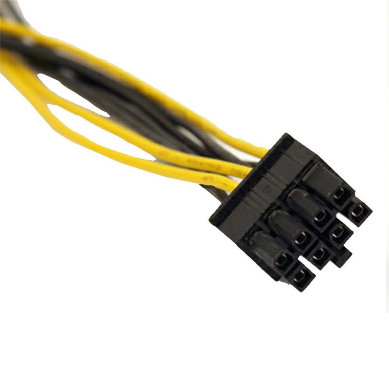 Dual Molex Lp4 Pin To 8 Pci E Express Converter Adapter Power Cable Wire