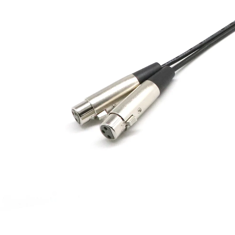Audio Sound 2 Xlr Female To Rca Jumper Cable