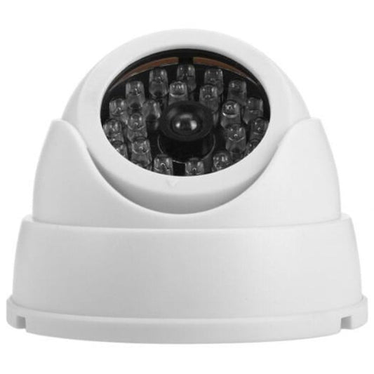Dummy Fisheye Surveillance Camera White