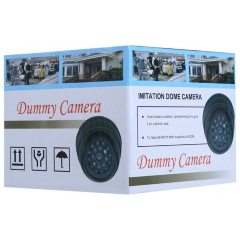 Dummy Fisheye Surveillance Camera White