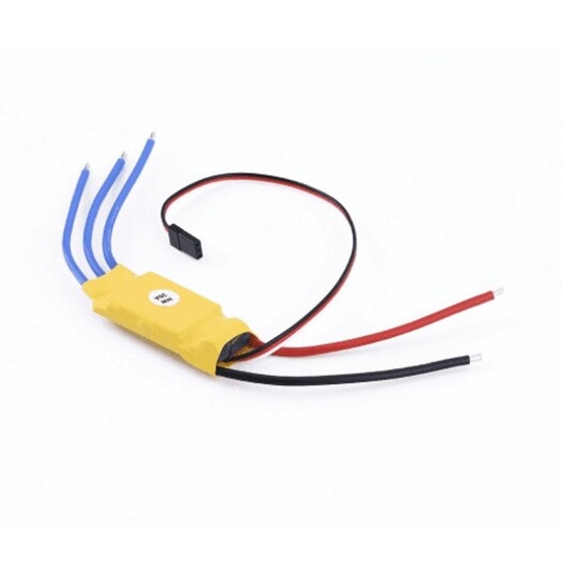 Durable 30A Electronic Brushless Motor Speed Controller Esc Yellow