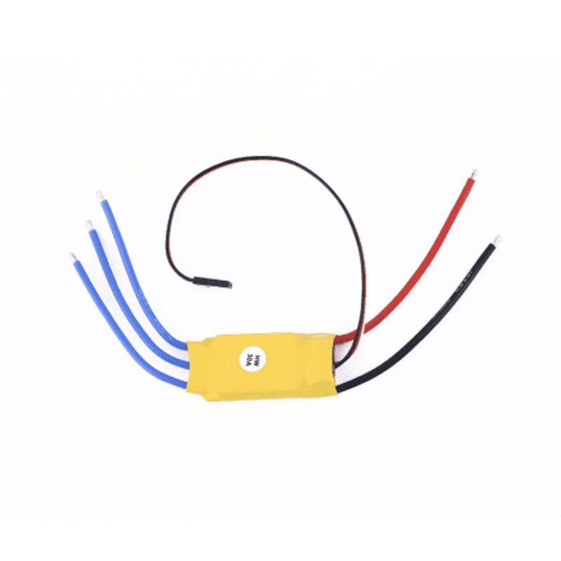Durable 30A Electronic Brushless Motor Speed Controller Esc Yellow