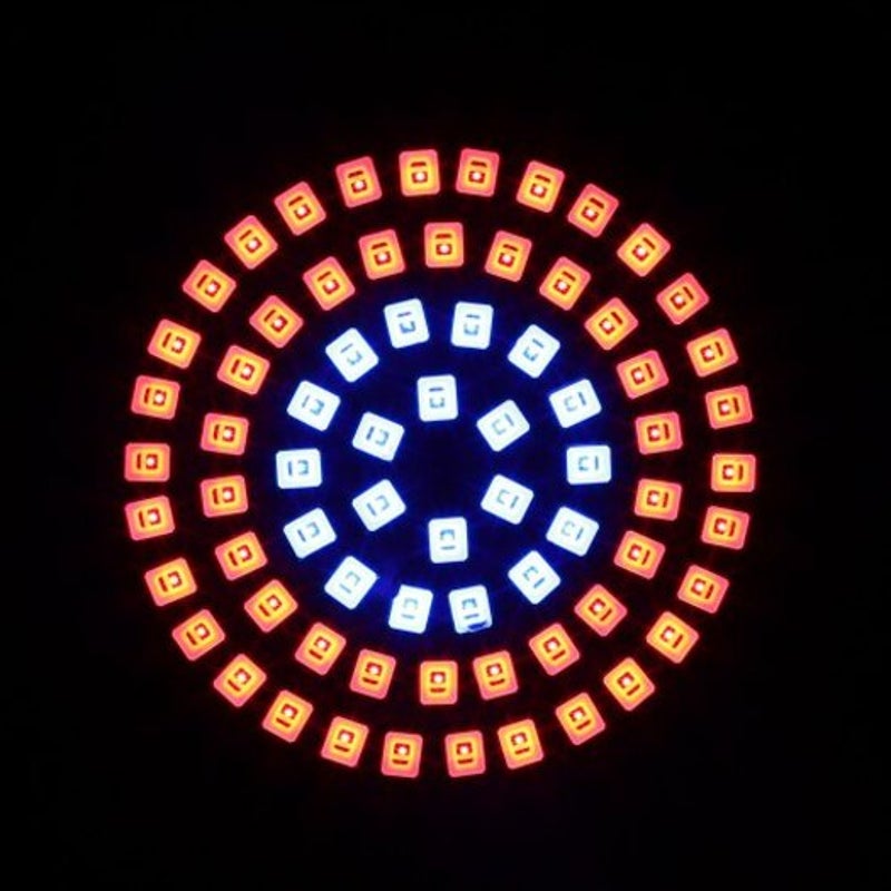 Durable 5W Ac220v Gu10 Led Plant Growth Light Bulb Red With Blue