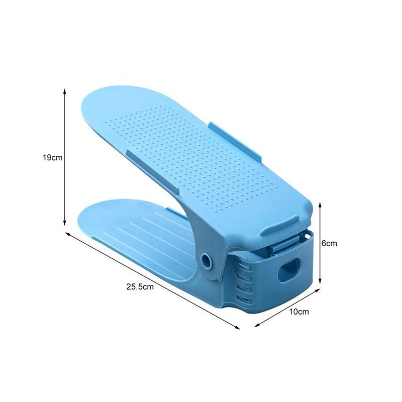 Double Layer Shoe Rack Bracket Cabinet Shoes Storage Shoebox