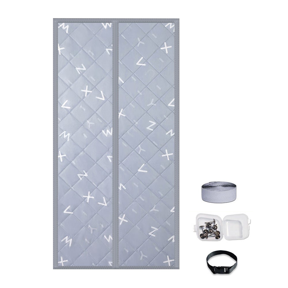 Durable Magnetic Thermal Insulated Door Curtain With Closure