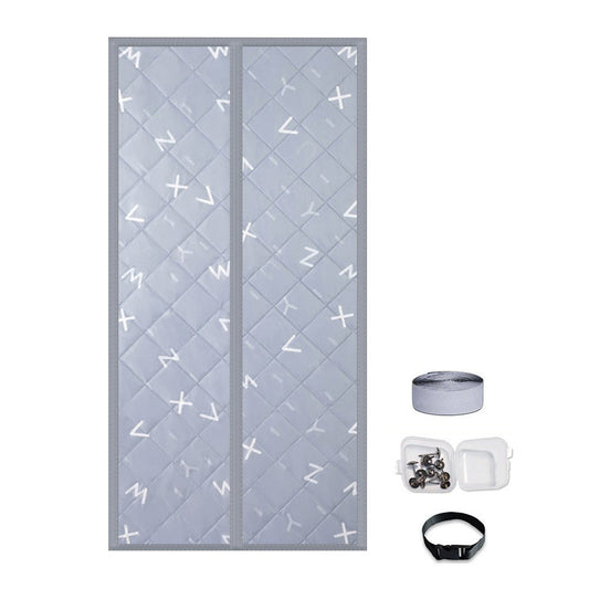 Durable Magnetic Thermal Insulated Door Curtain With Closure
