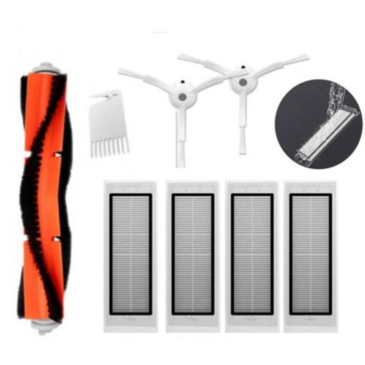 Durable Main Brush Side Brushes Filters Robot Vacuum Cleaner Set