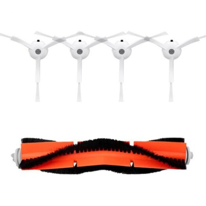 Durable Main Brush Side Brushes Filters Robot Vacuum Cleaner Set