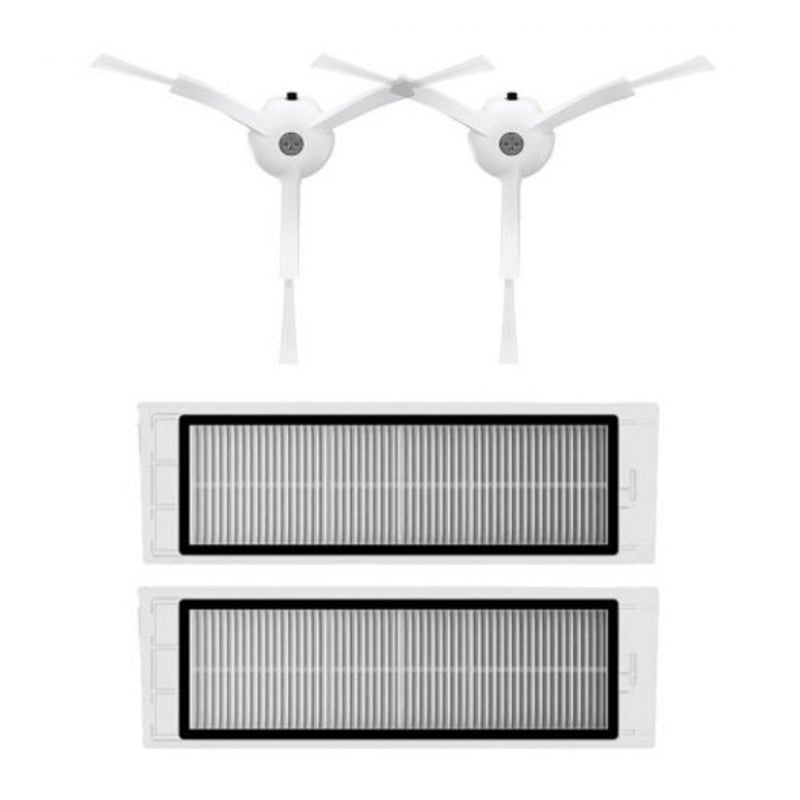 Durable Main Brush Side Brushes Filters Robot Vacuum Cleaner Set