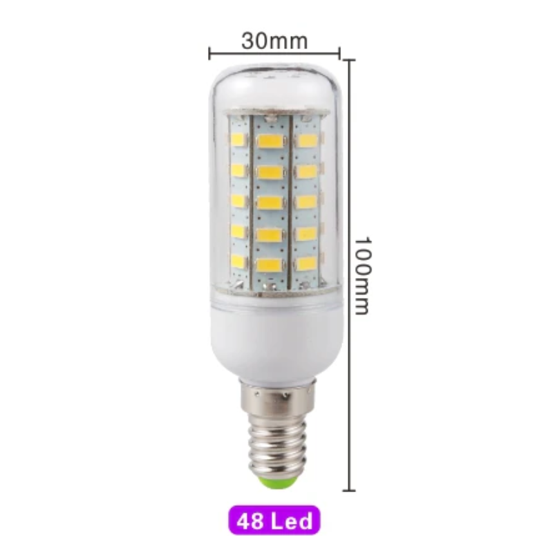 E14 Led Corn Bulb White