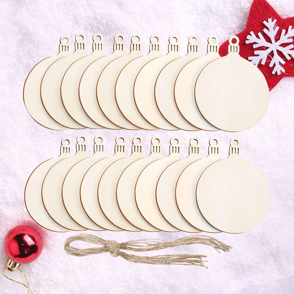 50Pcs Diy Bauble Christmas Decorations