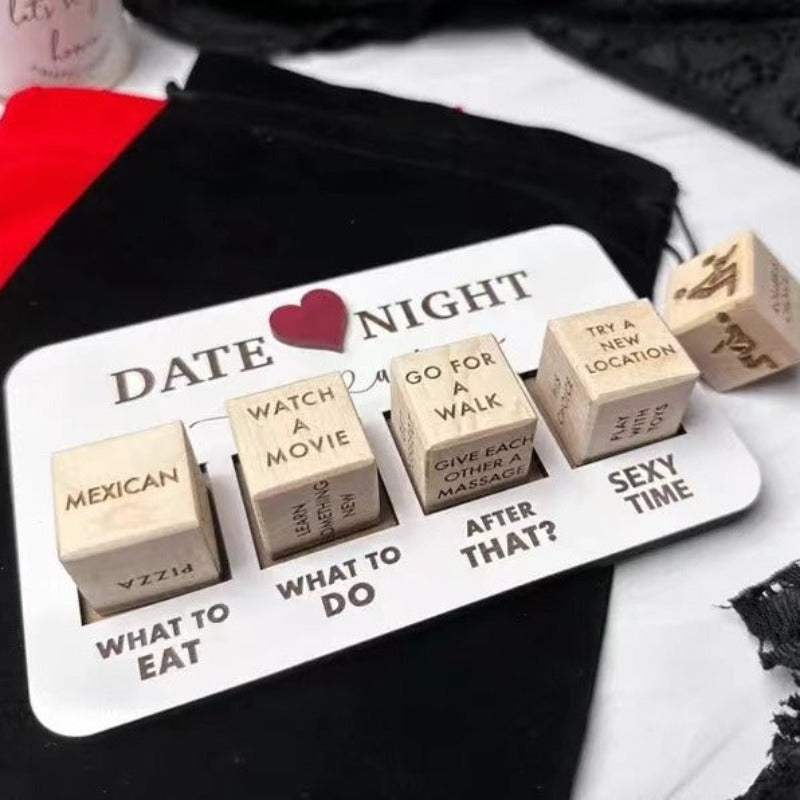 Date Night Dice Modern Minimalist