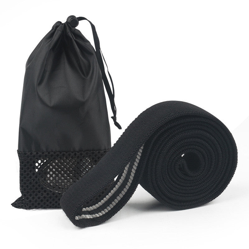Fitness Long Resistance Bands Fabric Set Exercise Workout Elastic For Pull