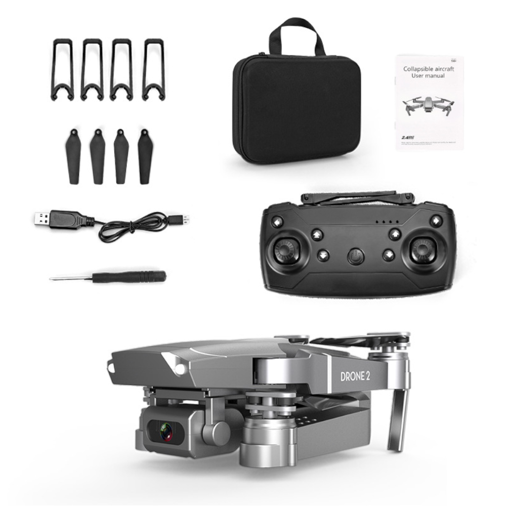 E68 Hd 4K Wide Angle Wifi Drone With Remote Control