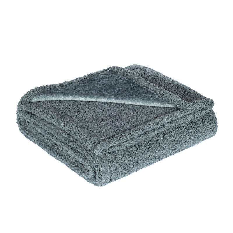 Pet Waterproof Sherpa Thickened Blanket Kennel Product Information Material