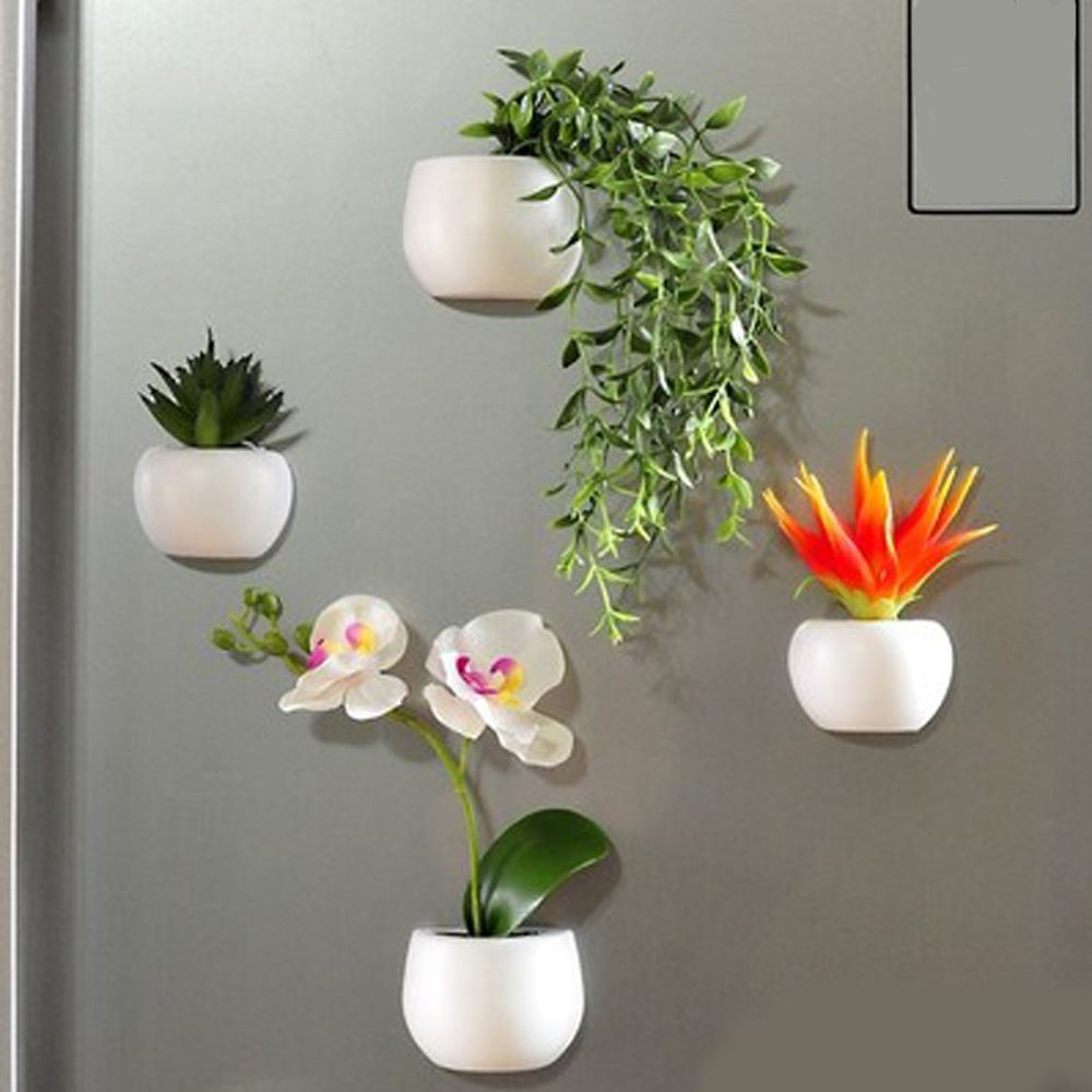 Cute Mini Succulent Plant Fridge Magnets