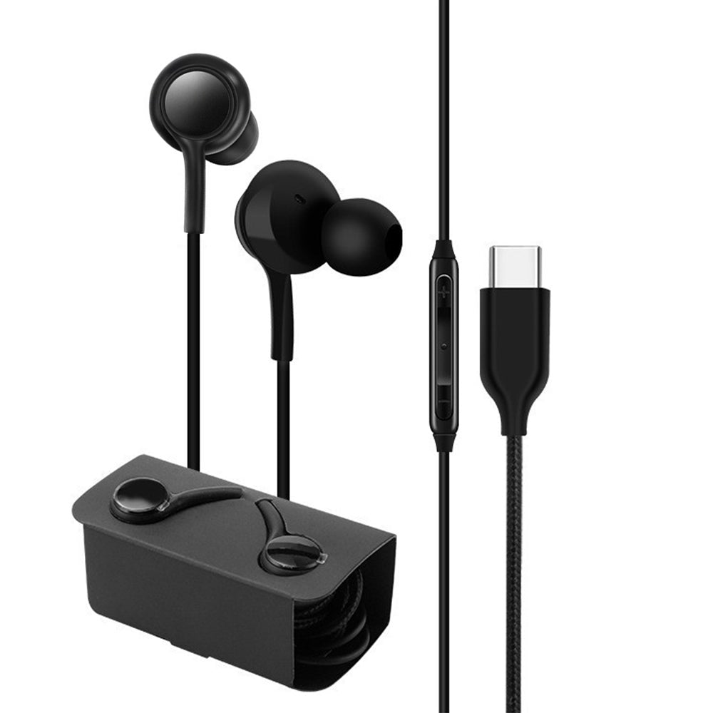 Earbuds Headphones In-Ear Wired With Remote And Mic For Samsung