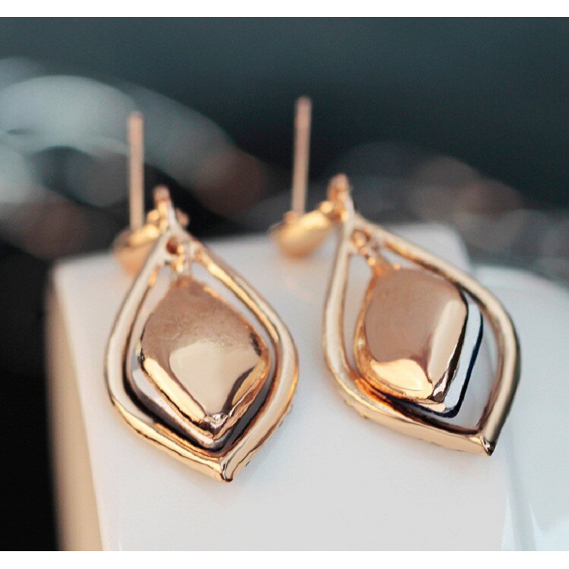 Veile Studios Earrings Flower Teardrop Wedding Dangle For Women