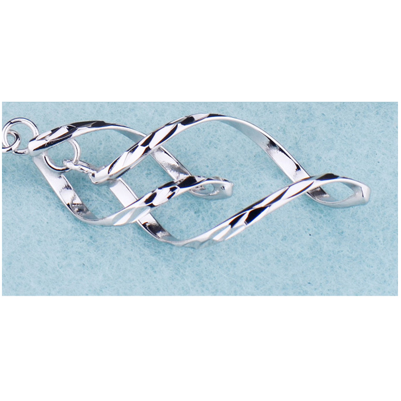Veile Studios Earrings Women Classic Double Linear Loops Design Twist Wave
