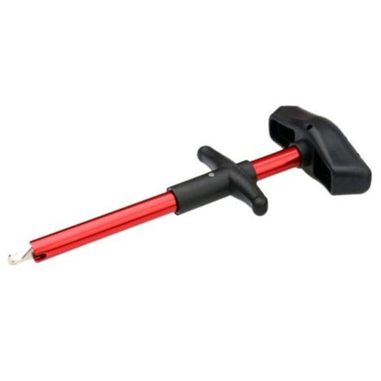 Easy Stainless Steel Fish Hook Remover Minimizing Injuries Fishing Tool Red