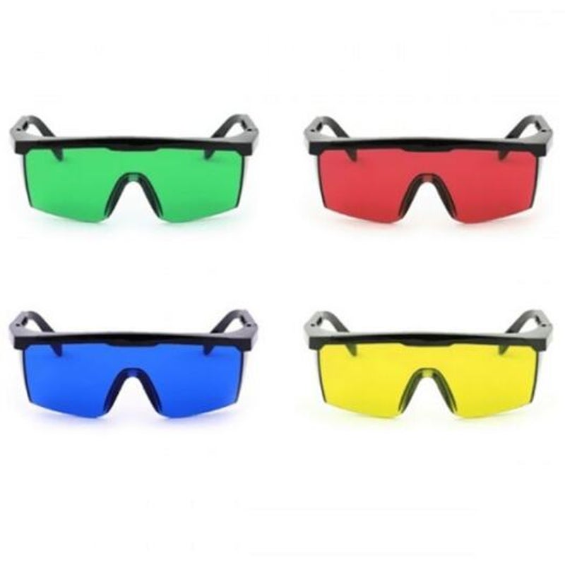 Eazmaker Length Laser Protective Goggles 4Pcs Multi