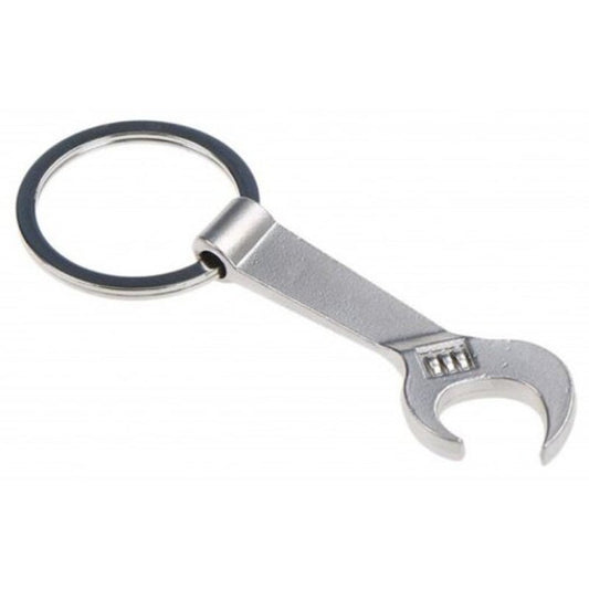 Eco Friendly Silver Metal Wrench Spanner Beer Bottle Opener Key