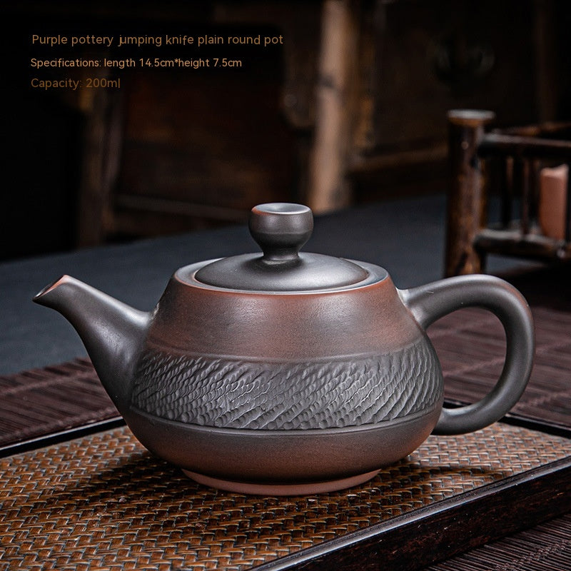 Purple Clay Pot Ceramic Household Creative Kung Fu Tea Set Product Information