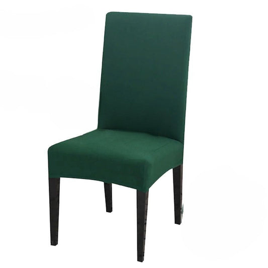 Chair Cover Green Anti Dirt Waterproof Elastic Material For Dining Room Kitchen