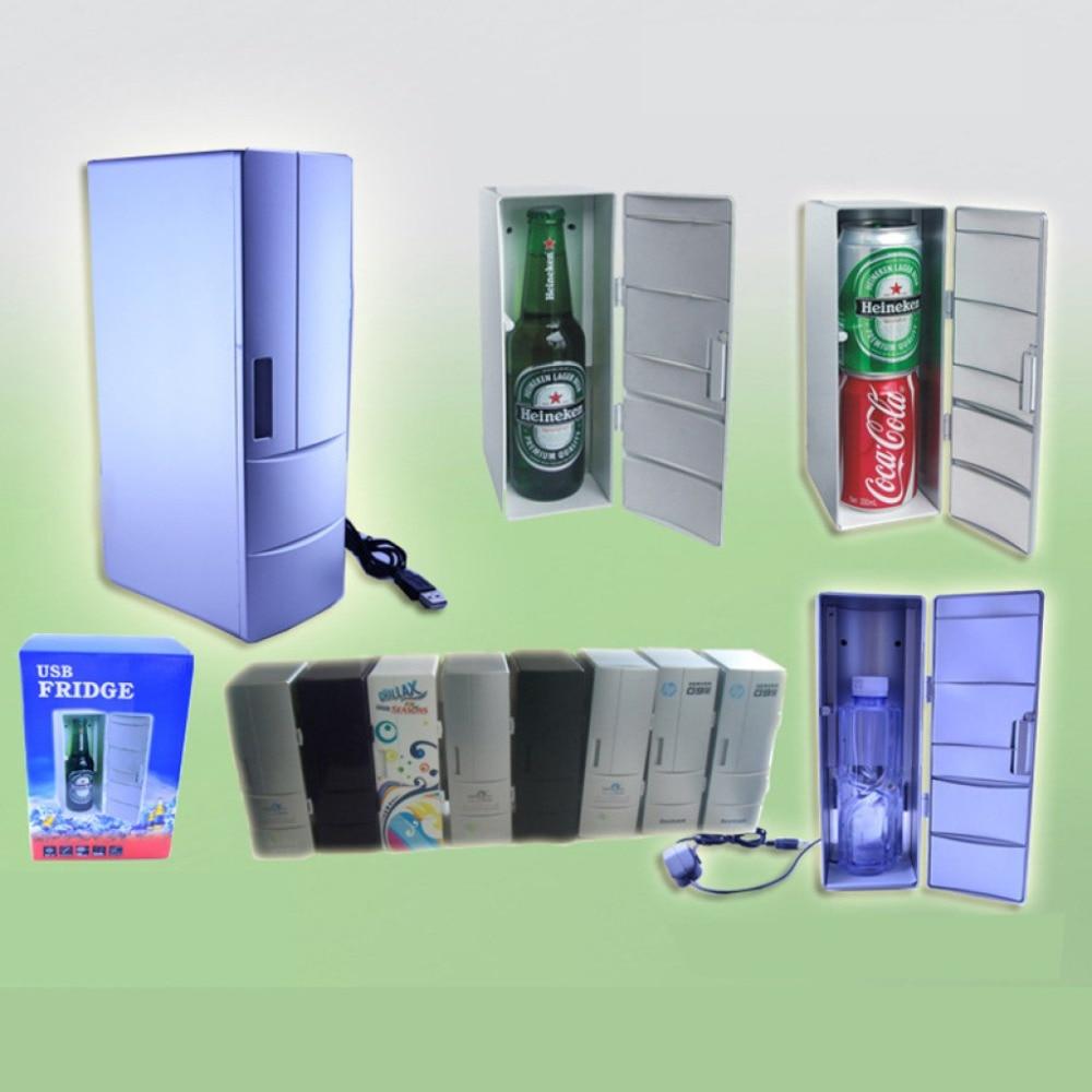 Novelty Mini Fridge Usb Rechargeable Drinks Beer Cooler